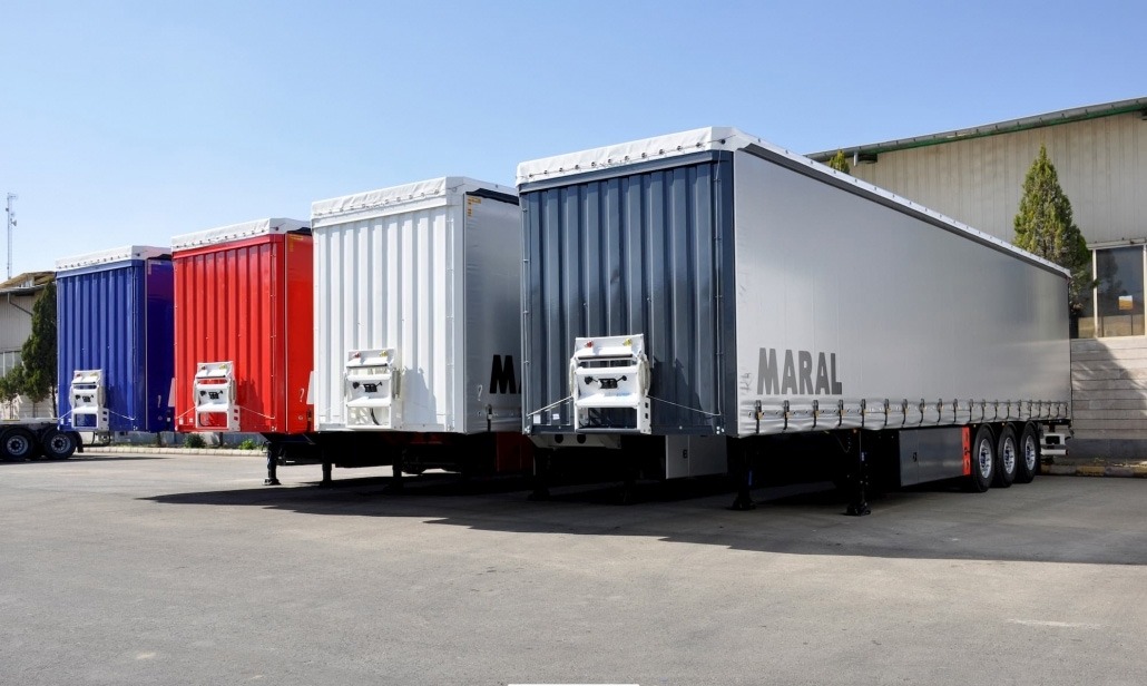 تریلی ترانزیت چادری