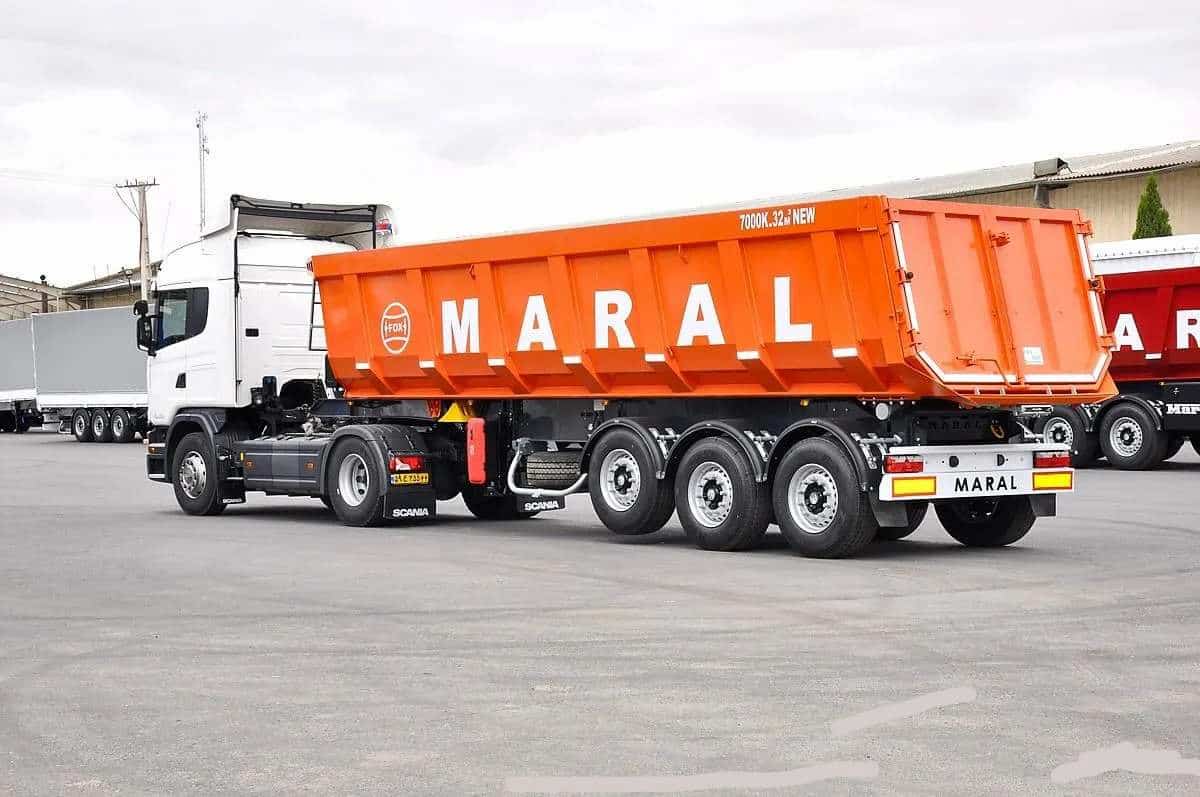 نمایندگی رسمی مارال تریلر تهران (اسکانیا r450(